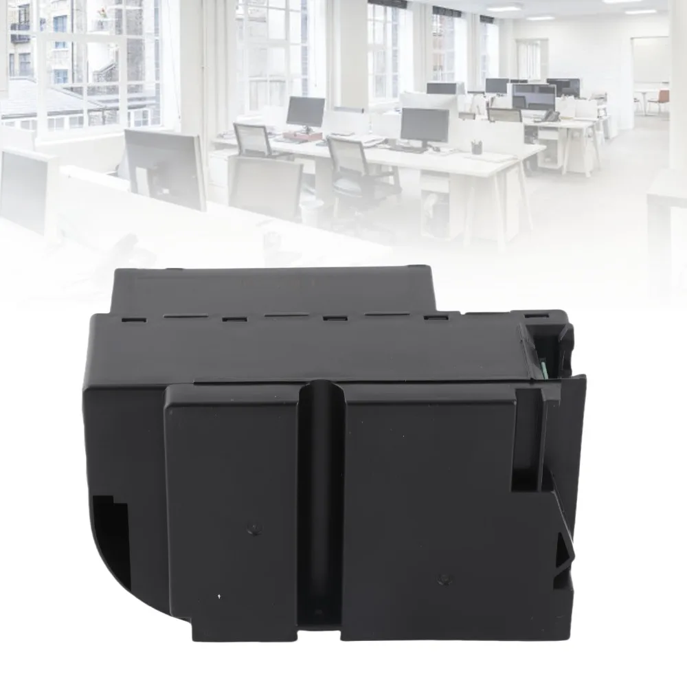 ABS Ink Waste Box T04D1 Compatible Lightweight Maintenance Box Replacement Built in Sponge Practical Plastic Ink Box