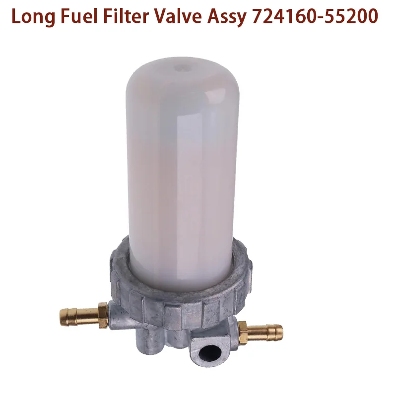 Long Fuel Filter Valve Assy 72416055200 724160-55200 for YMG2000 2001 2002 2020 2202 2220 2301 2402 2420 2610 2620 2820 3220