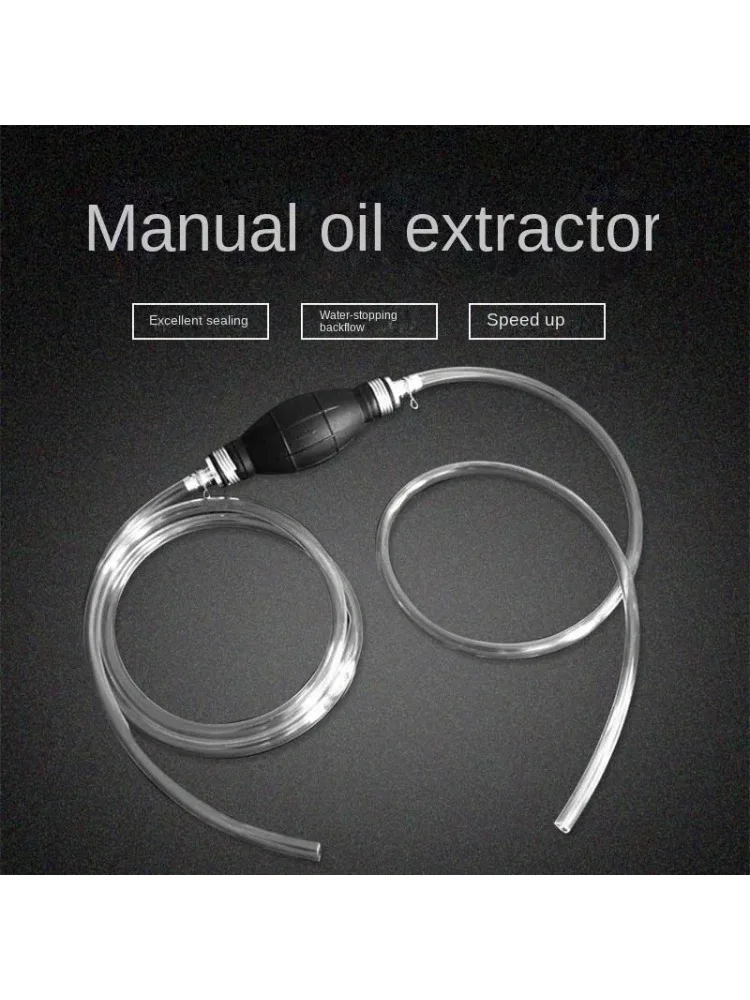 Pompe à essence manuelle pratique, pompe à carburant de voiture, pompe à paille manuelle Durable pour la réglage de l'essence li
