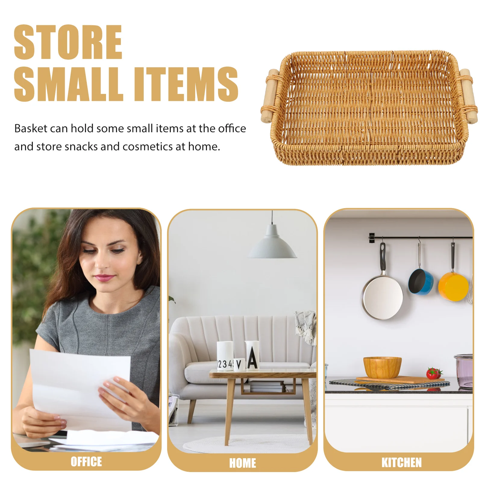 

Rattan Style Party Fruit Basket Basket Storage Party Fruit Bread Kitchen Iron Base Tray H made Container Home Decor