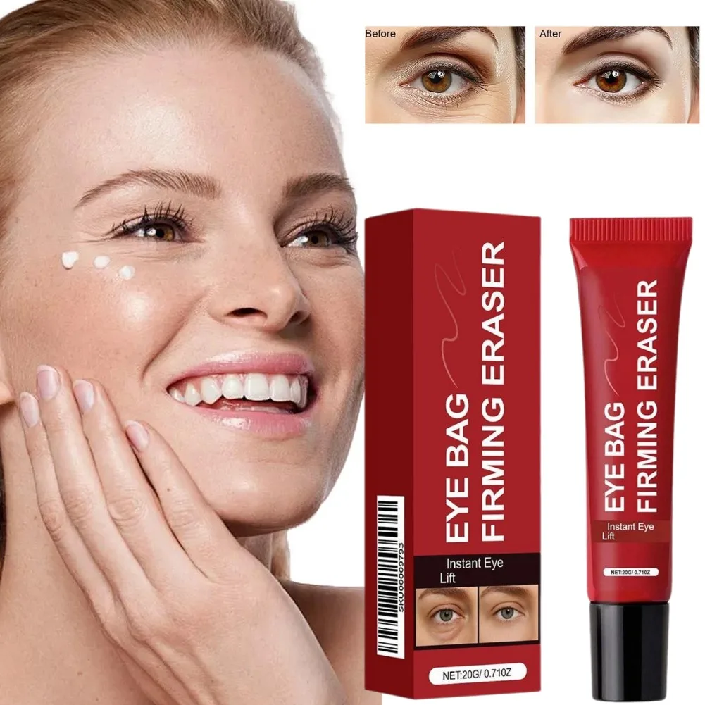Eye Bag Firming Eraser Cream 20g Instant Lifting Firming Eye Cream Skin Care Reduces Fine Line Effectively Improves Sagging Skin
