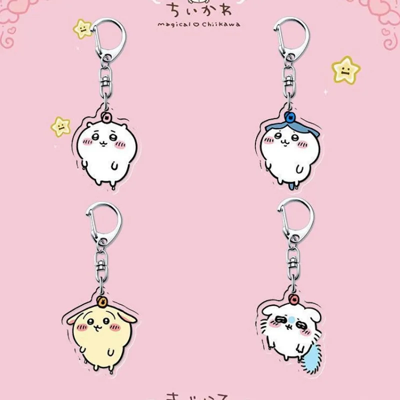

Chiikawa Acrylic Keychain Peripheral Magic Is Coming Series Cute Hachiware Usagi Cartoon Keychain Cute Pendant Kids Gift