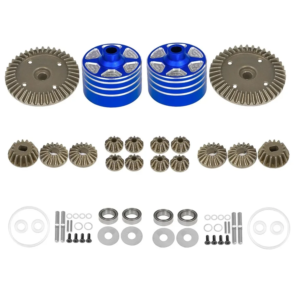 

Metal Differential Case and Gear Set 22049 39T for Tamiya XV-02/MB-01/XM-01 RC Car Upgrade Parts Accessories
