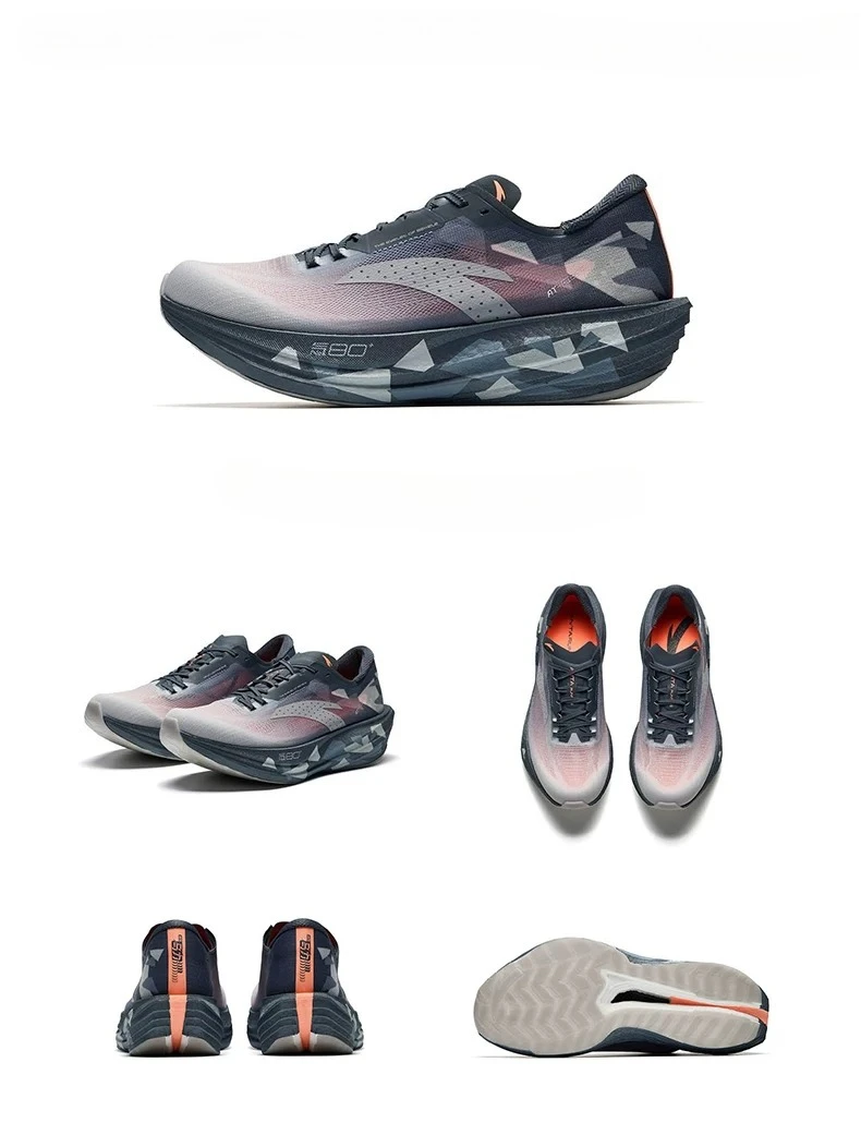ANTA Mali 3 Men's and Women's Racing Training Long Distance Running Shoes Professional Marathon Carbon Plate Running Shoes