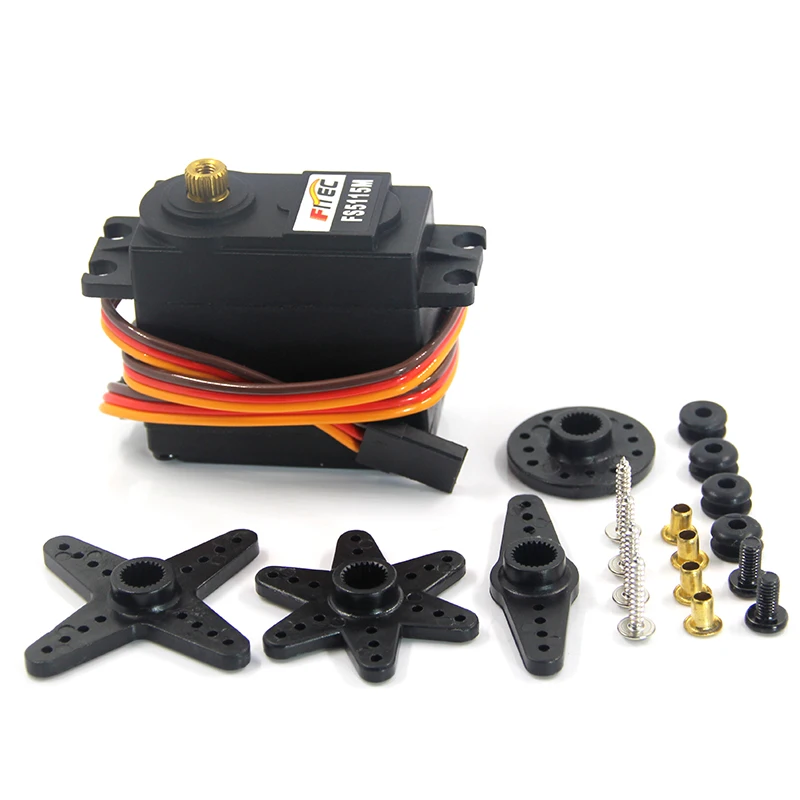 FS5115M-FB 15.5KG Digital Servo Position Feedback 180 Degree Metal Gear Motor For 1:8 1:10 RC Car Boat Airplane STEM Project