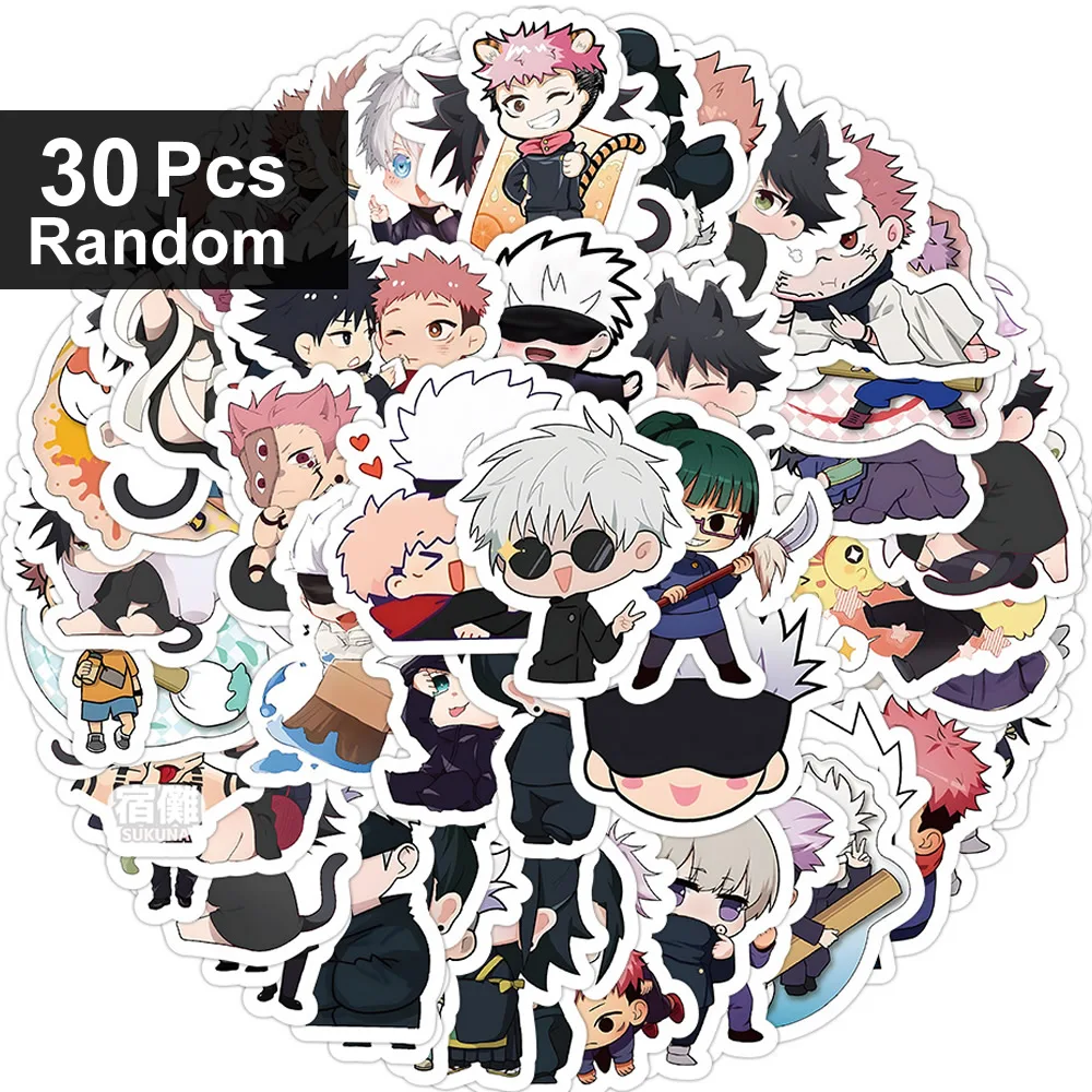 Jujutsu Kaisen Sticker Pack (30/60/180pcs) image