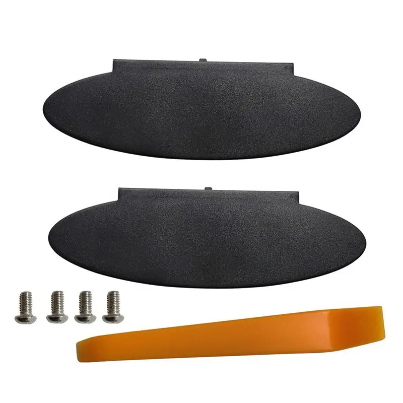 2 Pcs Car Sun Visor Interior Makeup Mirror Cover 99670142102 For 911 996 997 Boxster 986 Cayman 987 Replacement-Y79A