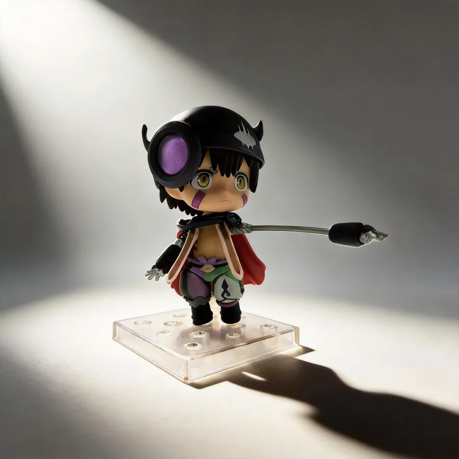 

Anime Figure Made in Abyss Reg Q Version Clay Model #1053 10cm Movable Action Doll with Replaceable Face Parts