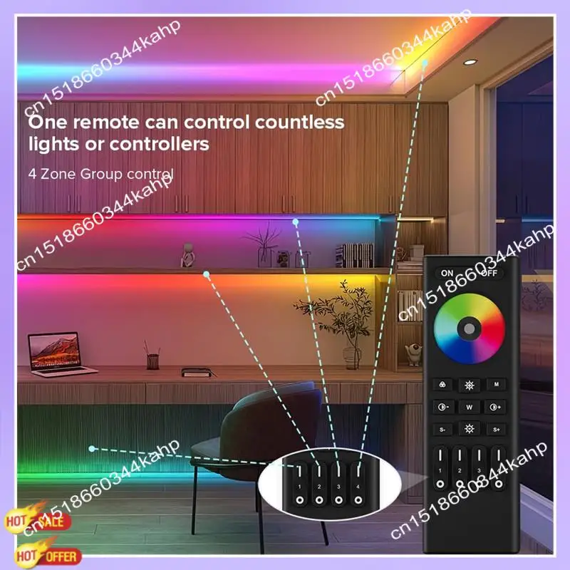 

CLCU 2,4G Wi-Fi DR04W SPI RGBW контроллер RC03RF RF пульт дистанционного управления Tuya APP/Smart Life/для Google Home/Alexa управление Поддержка