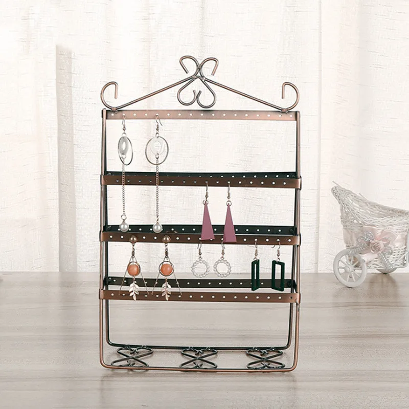 56 Pairs Metal Earring Holder Earring Stand Earring Display Jewelry Organizer