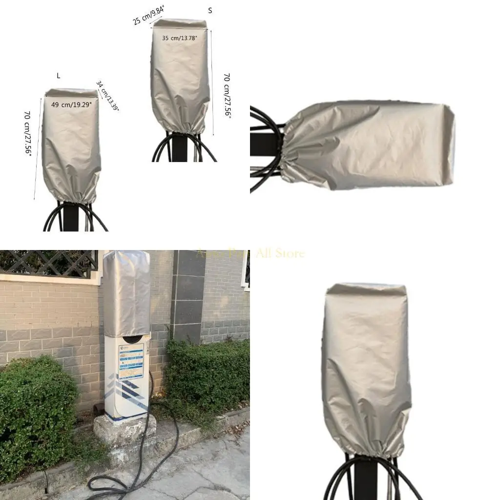 

J0MA Weather Roof for Electric Car Charging Station, Outdoor Waterproof Dustproof Rainproof Charging Cradle Cover