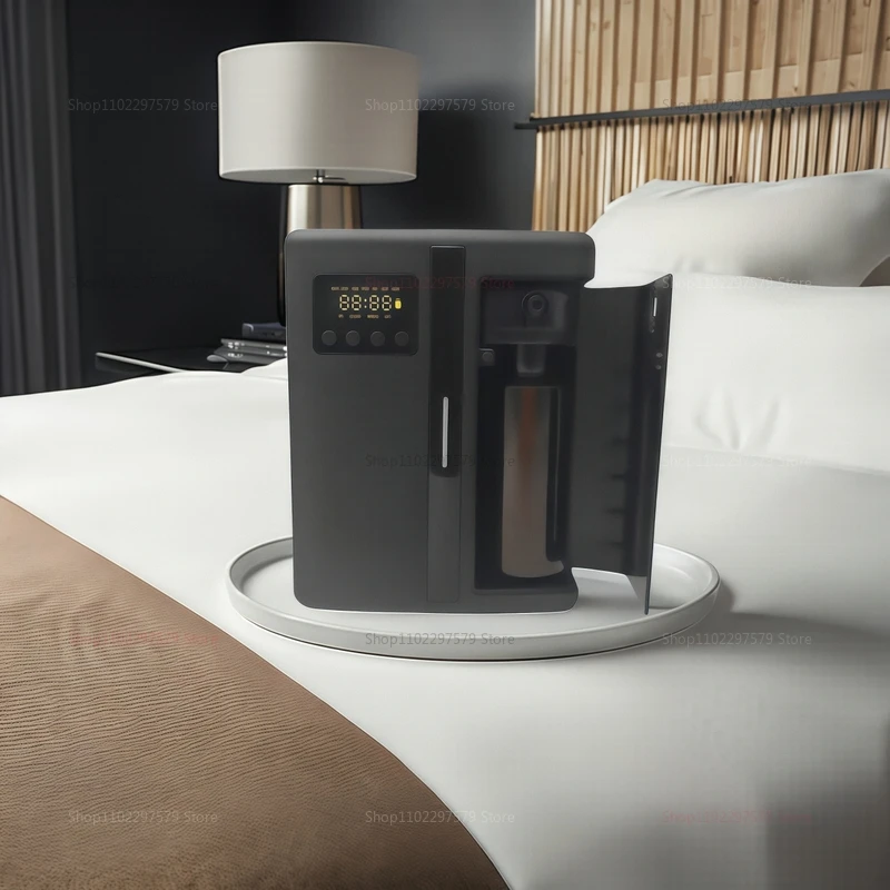 Diffusore di oli essenziali intelligente montato a parete per macchina per aromaterapia Bluetooth per purificatore d'aria idratante diffuso per ufficio domestico dell'hotel