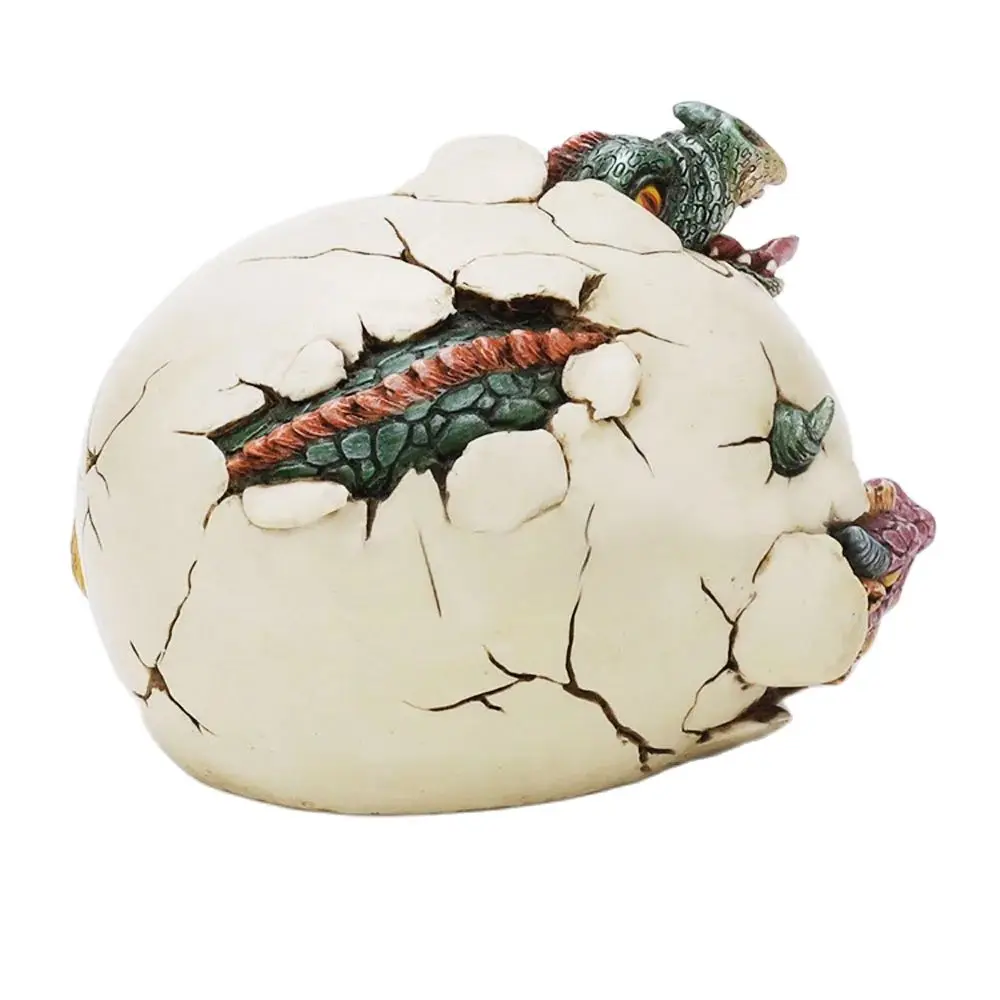 3D Shell Breaking Dinosaur Eggs Silicone Candle Mould Chocolate Cake Baking Candy Resin DIY Wax Melt Soap Mold Twin Dragon Baby