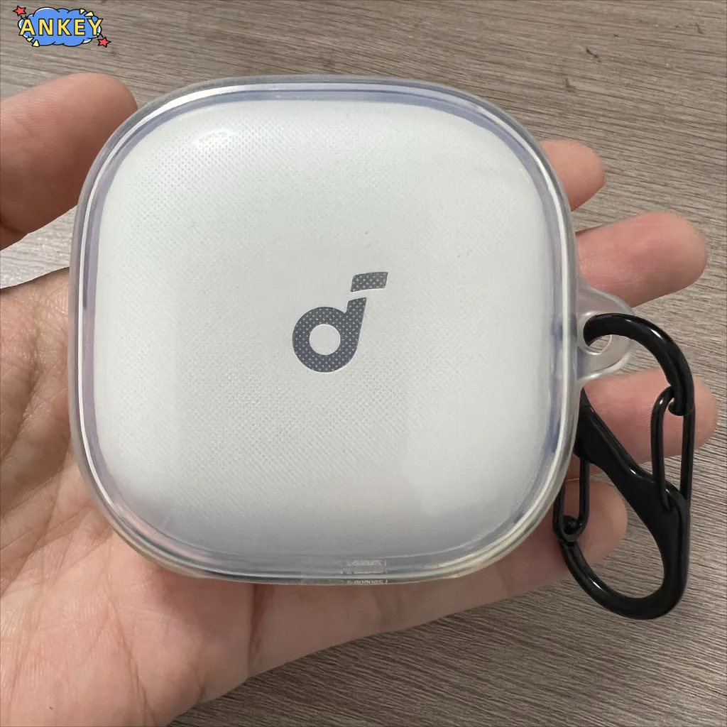 for Anker Soundcore Liberty 5 Case Clear Protective Transparent TPU Covers Soundcore Liberty5 Bluetooth Earphone Shell Portable