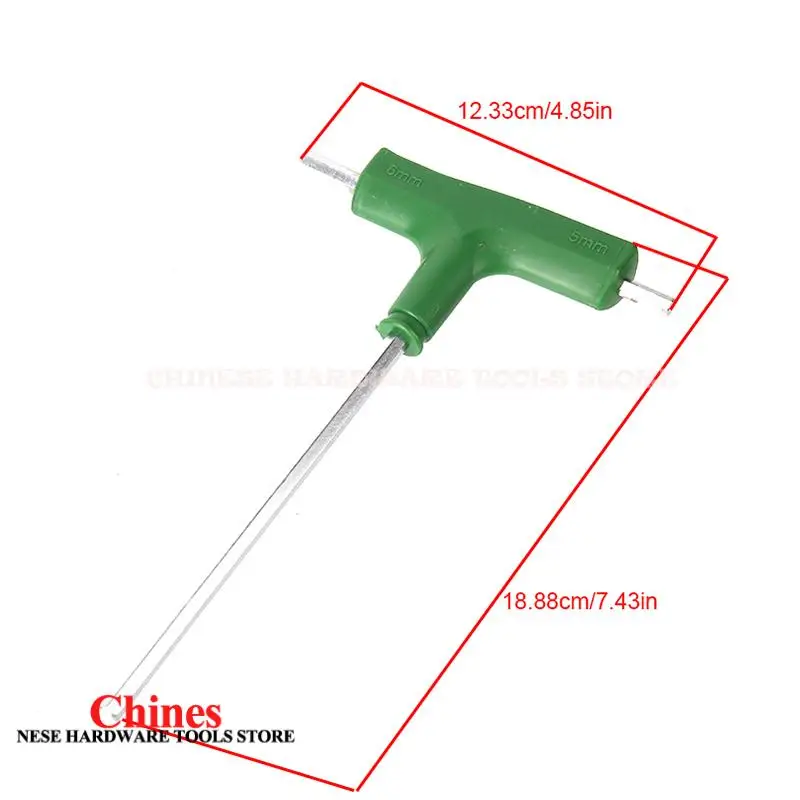 T-shaped hexagon wrench 6mm extension rod labor-saving tools Hardware tools Maintenance tools
