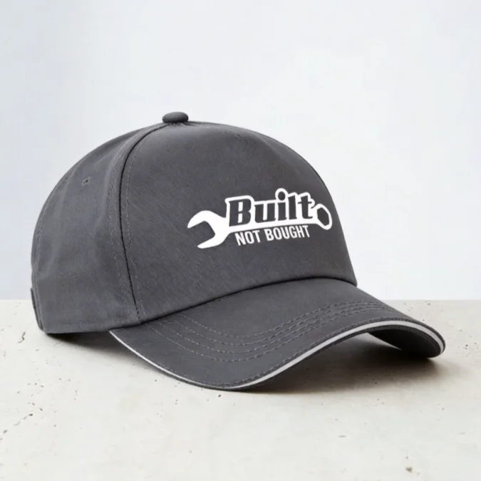 

Built Not Bought Baseball Cap summer men women visor Unisex Adjustable snapback hats