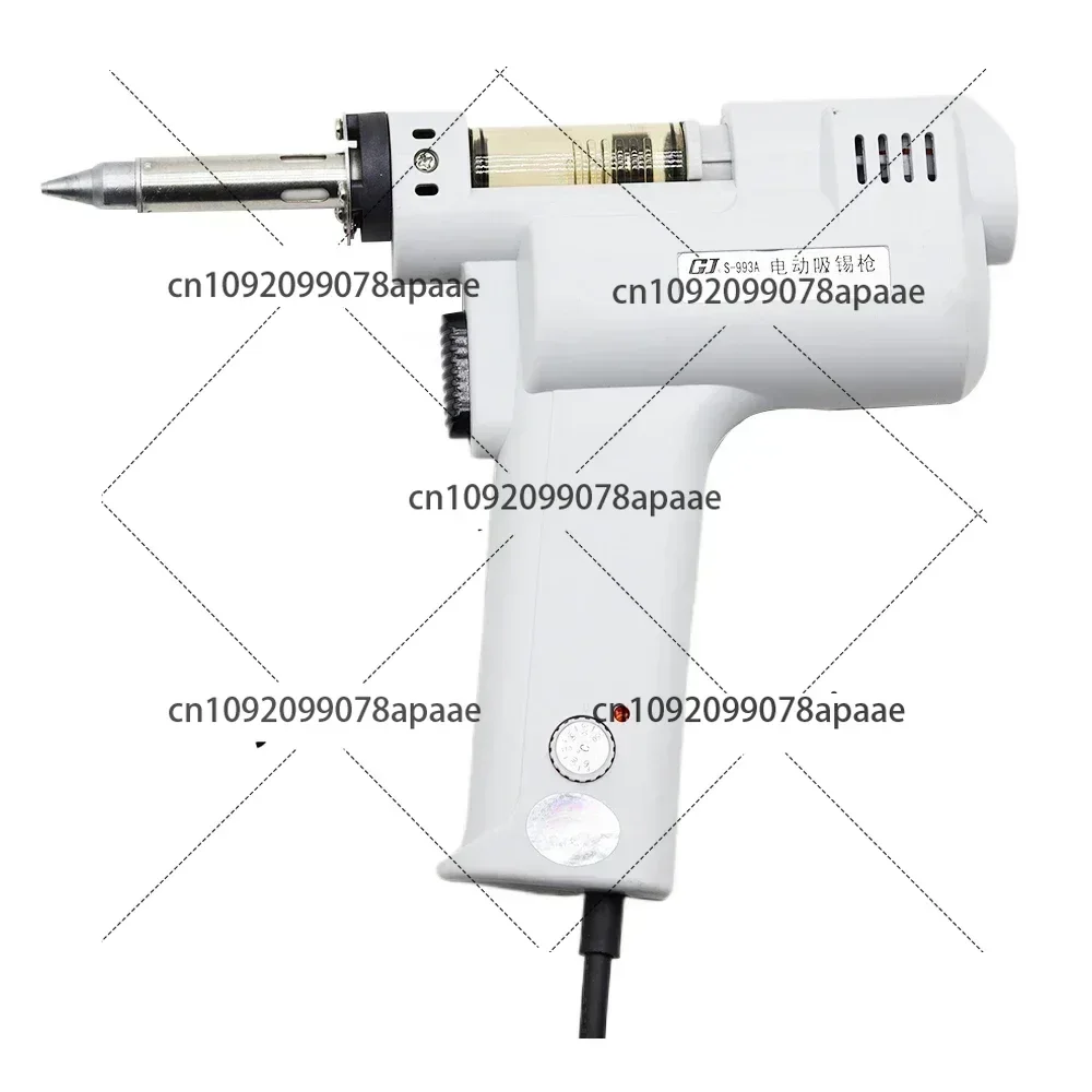 Electric Vacuum Desoldering Pump Solder Sucker Gun Heating Core Suction Tin100W Tin Suction Gun Soldering Iron