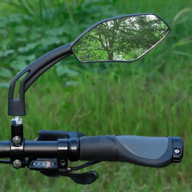 Rotatable Safe Rearview Mirror Safe Cycling Scratch Resistant Rearview Bicycle Mirror Adjustable Clarity Bar And E-Bikes Mirror