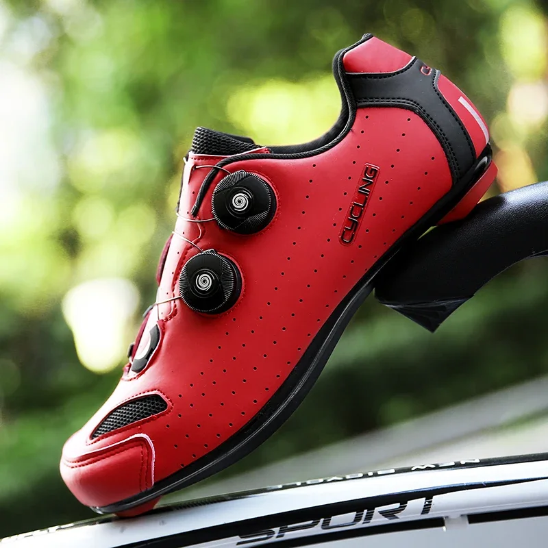 Flat Mountain Bike Shoes for Men and Women, Professional Cycling Shoes, SPD Road Bike Shoes, New Listing