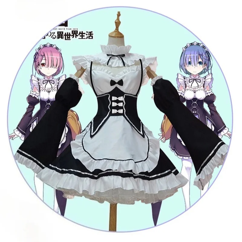 

Zero Kara Hajimeru Isekai Seikatsu Хэллоуин для женщин Лолита горничная костюмы для косплея на заказ вечерние игры Setx; 2'c, 5.b; 7'