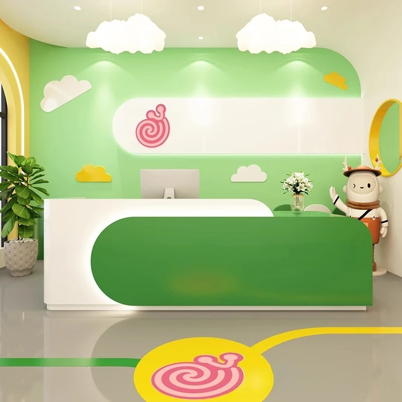 

Minimalist Hotel Reception Desks Executive Wood Corner Reception Desks Industrial Best Mostrador De TiendaCommercial Furniture