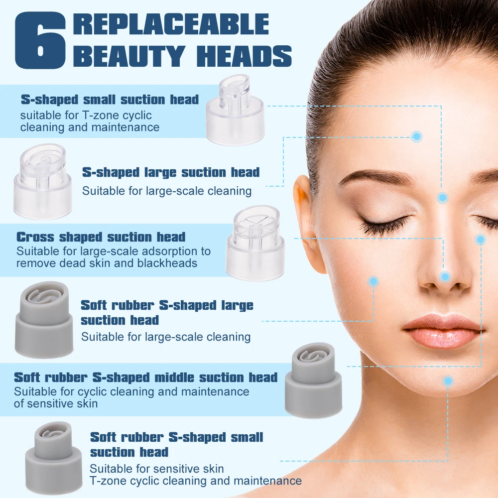 Comedondrukker Porie Vacuüm Gezichtsreiniger Watercyclus Micro Kleine Bubble Acne Neus Diepe Reiniging Black Head Remover