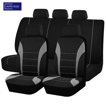 AUTO PLUS Car Seat Covers Universal Size Fit For most Car SUV Truck Van Car Accessories Interior Seat Covers Full Set
