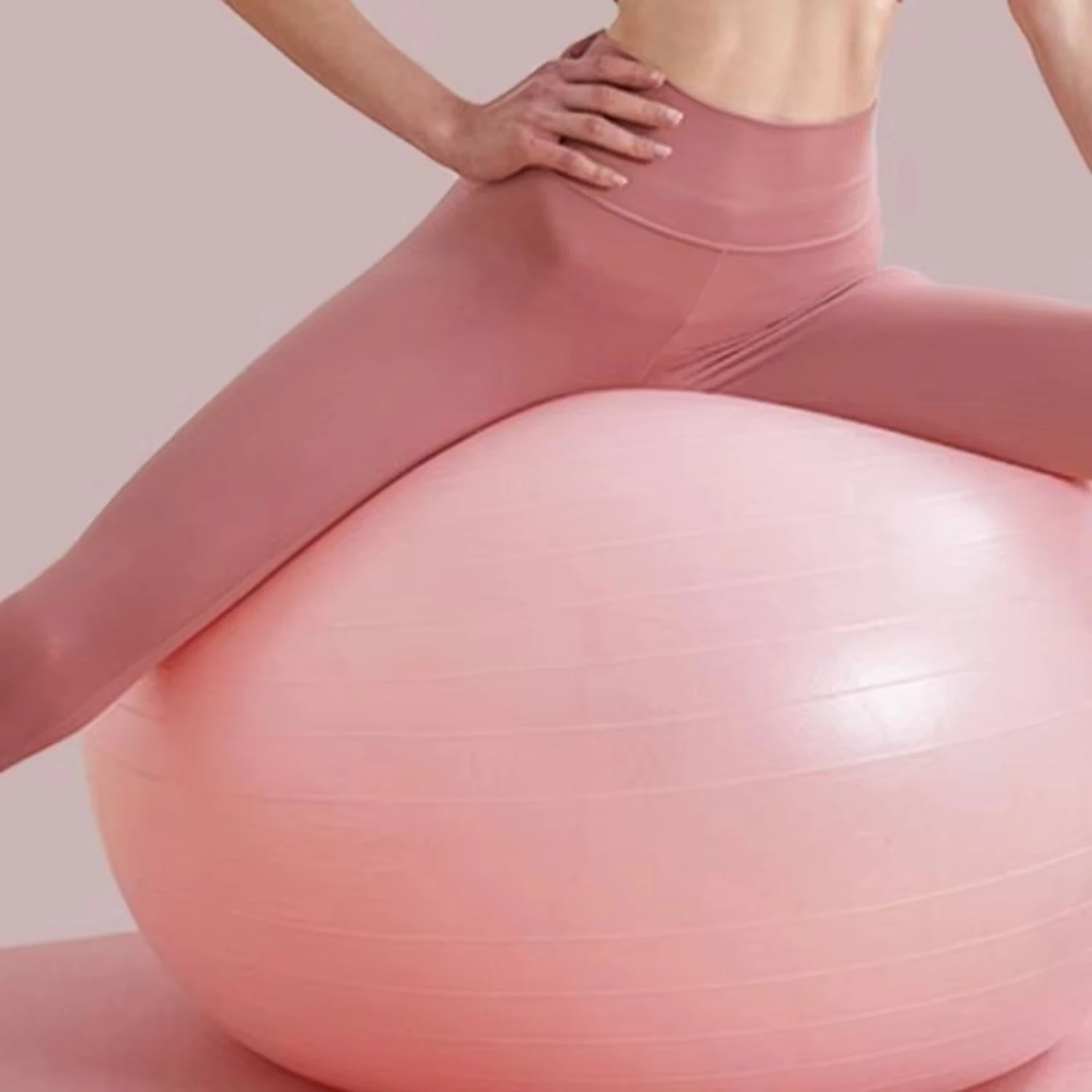 Bola de equilíbrio de pilates anti-quebra fitness exercício bola equilíbrio corpo treino bola núcleo treinamento engrossar bola de yoga grávida