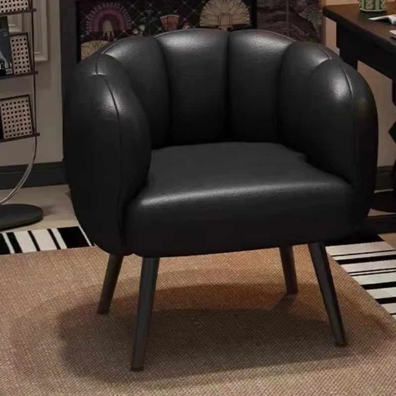 High-quality home living room casual tufted single sofa chair, soft functional solid wood frame, various colors