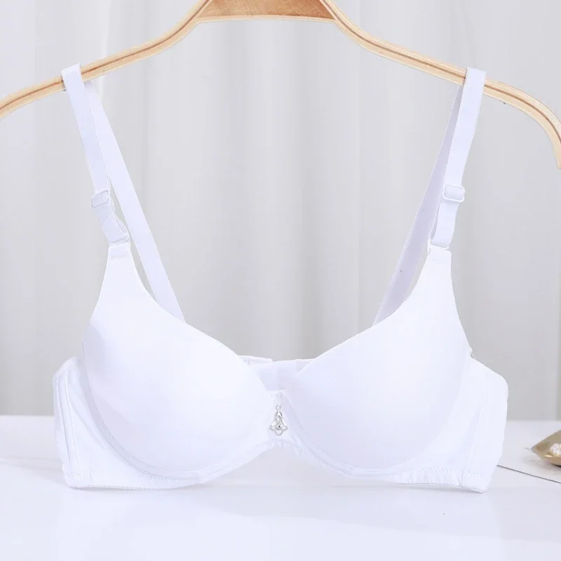 Womens Slight Bras Bralette Soft Wireless Girls Sexy Lingerie Soild Female Underwear Tops Female\'s Bra Breathable Gathered