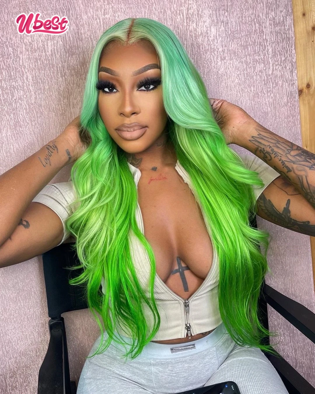 Green 613 Color 13x6 Lace Frontal Human Hair Wigs 13x4 Body Brazil Wigs For Women hair wigs 30Inch Pre Plucked Hairline wigs