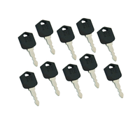 10 PCS 212 Ignition Keys D554212 for Doosan Daewoo Forklift D25 D35 G25 G35