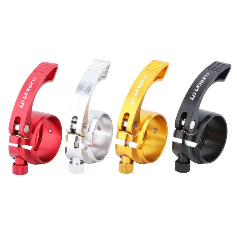 

High Quality Seat Post Clamp MTB Road Bike 1 Pcs Aluminum Alloy Black/red/silver/gold For 33.9mm Diameter Seat Rod