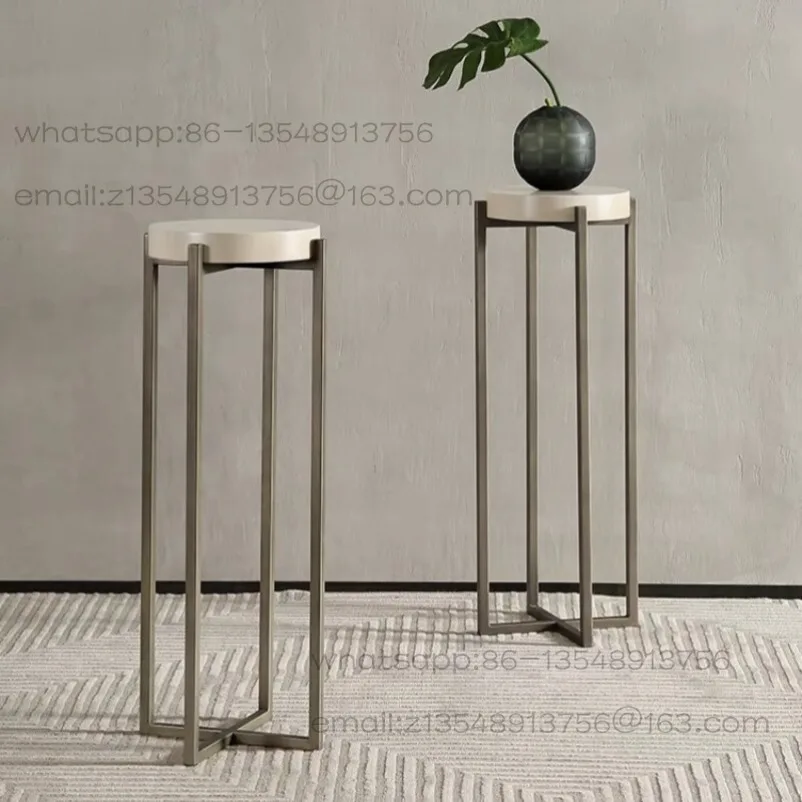 Italian Light Luxury Flower Shelf, Living Room Floor-to-ceiling Balcony Shelf, Home Flower Pot Display Rack