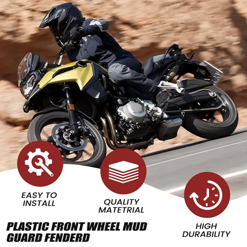 Motrocycle Front Mudguards For BMW F750GS F800GS Wheel Fender Extender Splash Protection Cover Extention Guard