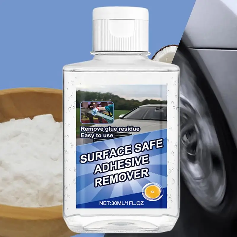 

Car Glue Remover Car Window Sticky R esidue Remover 30ml Odorless Formula Surface Safe Glue Removal Car Paint Cleaner Car Supply