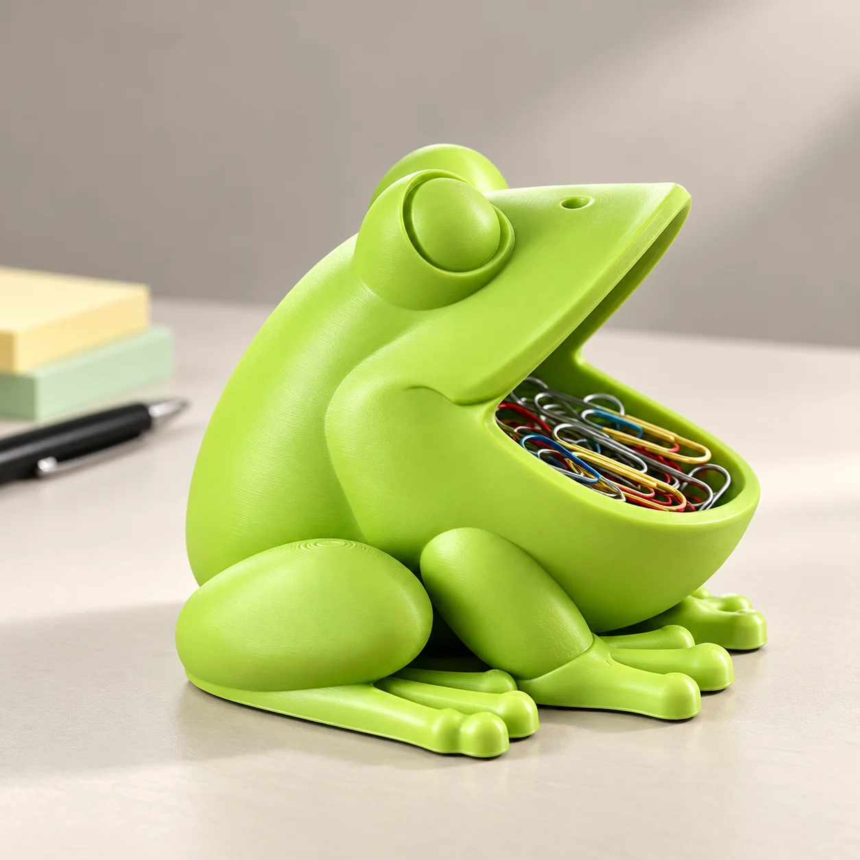 3d Dinosaur Desk Organizer Pen Holder Cute Frog Desk Storage Box Cosmetics Pen Container Home Office Desk Accessories