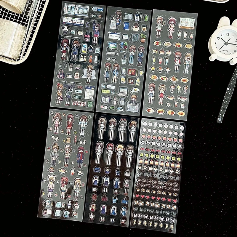 Y2K Piksel Sanat Etiket Seviml - Art Craft Journals incelemesi ve fiyatı
