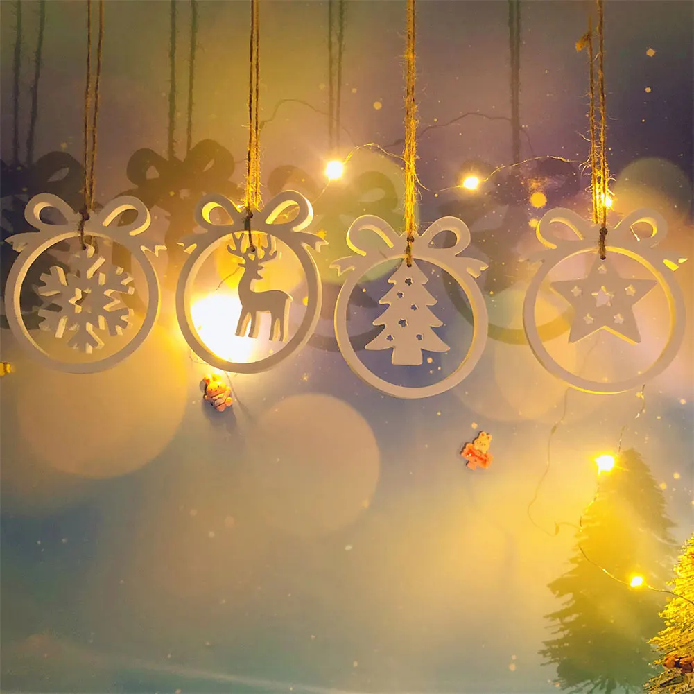 Moldes de silicona para colgantes de Navidad, decoración colgante de Navidad, molde de yeso 3D, molde colgante de Navidad para decoración del hogar