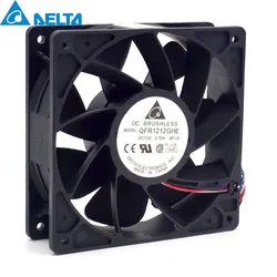 Ventilateur de serveur de refroidissement pour Delta, QFR1212GHE, 12V, 12038 A, 120mm, 12cm, 6000 tr/min, 1 pièce