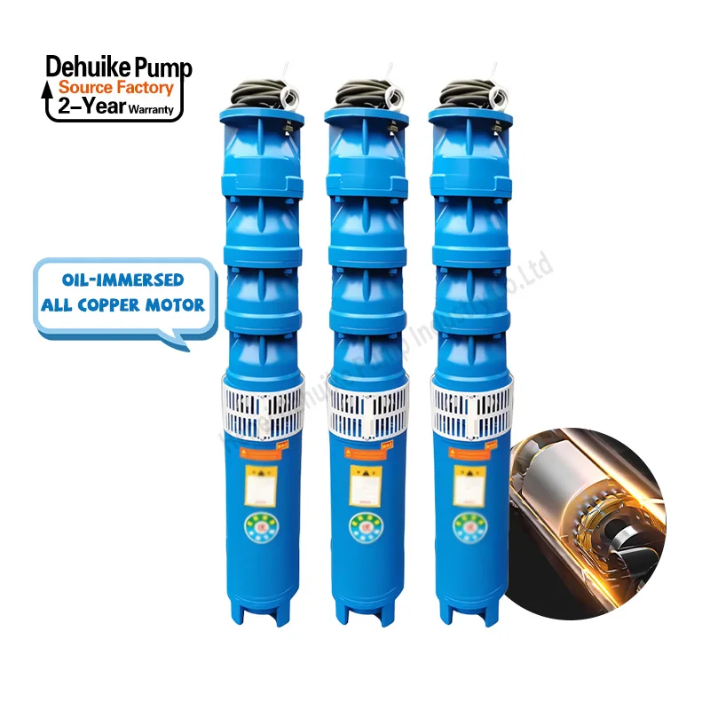 Electric Underground Submersible Water Pump Long Shaft Submersible Pump Vertical Turbine Submersible Pumps