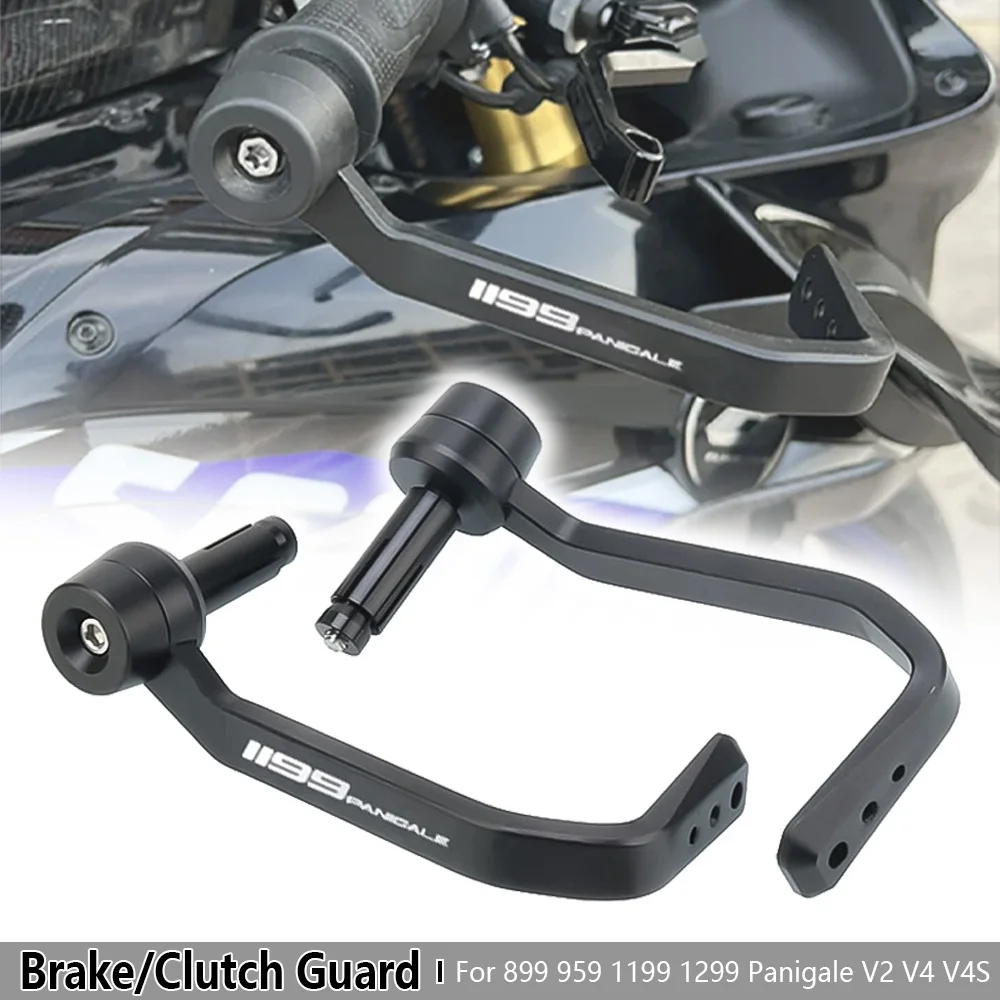 

Защитные накладки на руль и рычаги тормоза/сцепления из алюминия с ЧПУ для мотоциклов Panigale V2 V4 V4S (модели 899, 959, 1199, 1299)