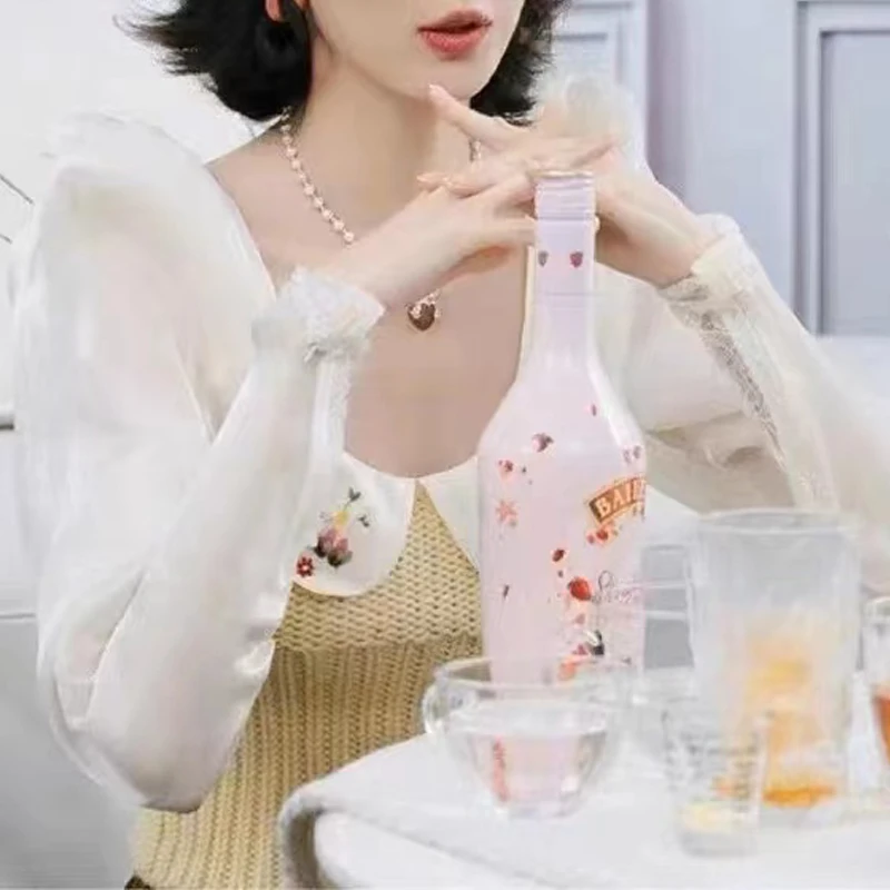 女性のヴィンテージ刺繍レースパッチワーク長袖スリムクロップトップ、ニットブラウス、女性の服、カジュアル、シックなデザイン、y2k