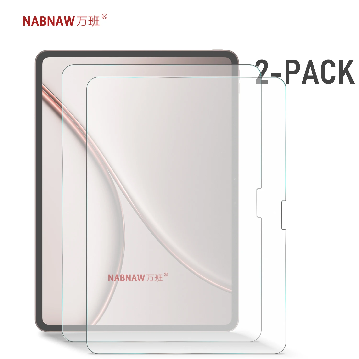 For Oneplus Pad 4 Glass Screen Protector On Oneplus Pad4 13.2 9H Tempered Film Scratch Proof HD Bubble-Free 2-Pack