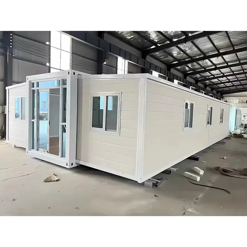 Fully Finished 2 Bedrooms Modular Homes Extended Prefab House Expansion Container House 20ft Expandable Modular Homes