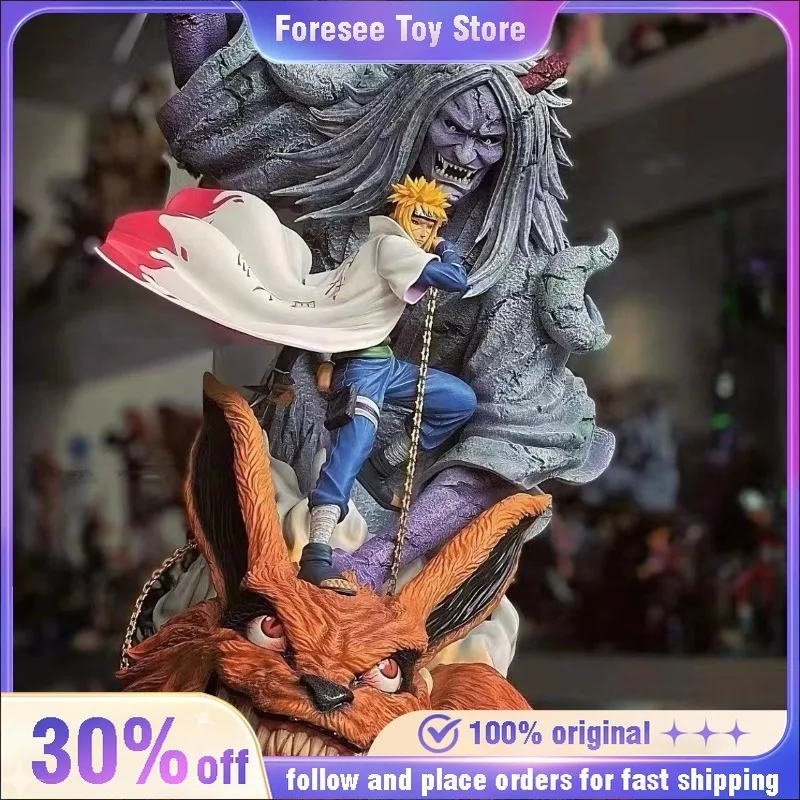 

New Namikaze Minato Action Figure 23cm Anime Naruto Yondaime Hokage Figures GK PVC Model Collection Desk Deocr for Kid Gift Toys