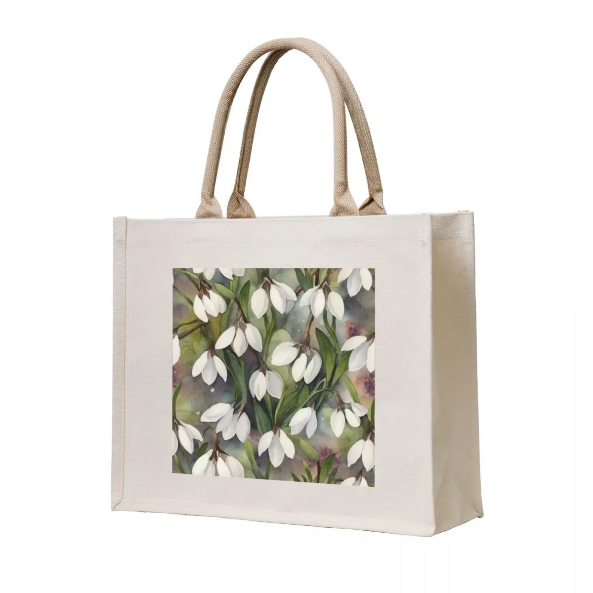 

Snowdrops Tote Bag Women's bags Fabric bag tote bag men's