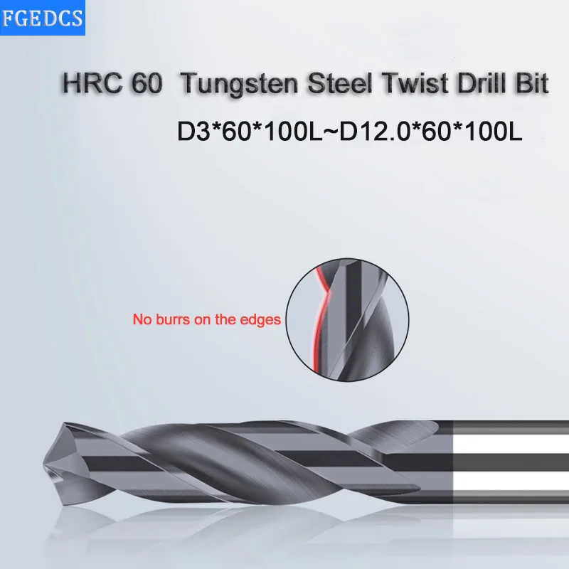 Imagem -04 - Broca de Carboneto Cnc para Comprimento Longo Torças de Aço Tungstênio Metal Duro Alumínio Cobre 150 mm D612 mm 1pc Aço Inoxidável