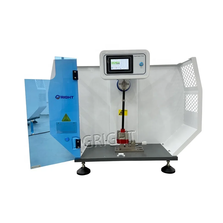 

1J 2.75J 5.5J ISO180 Plastic Test Machine Izod Charpy Impact Tester