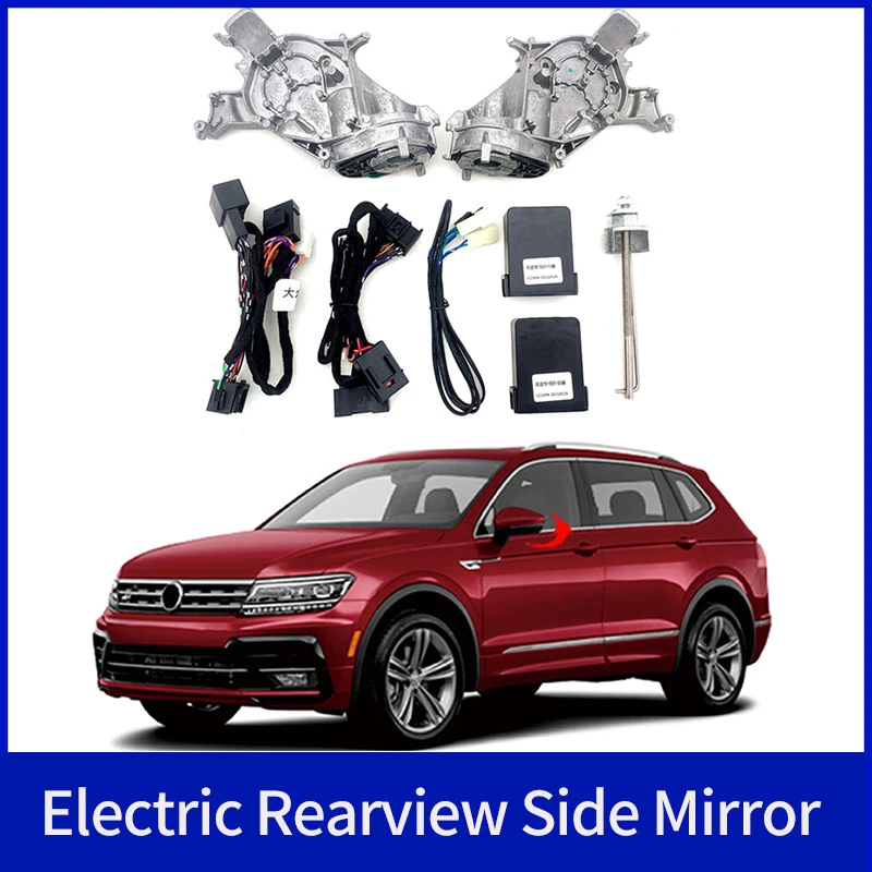 

For VW Tiguan 2010-2023 Auto Intelligent Automatic Car Electric Rearview Side Mirror Folding System Kit Module